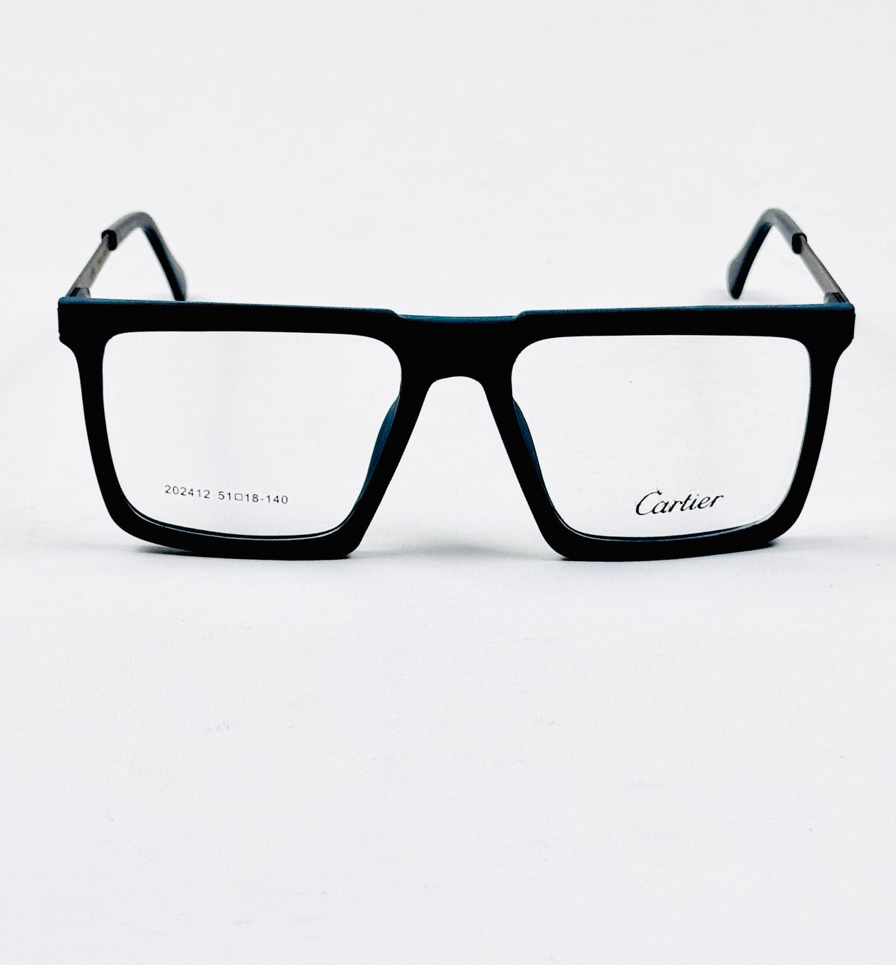 Cartier – 202412 – 51 - Green – Metal - Acetate  – Optics - Unisex