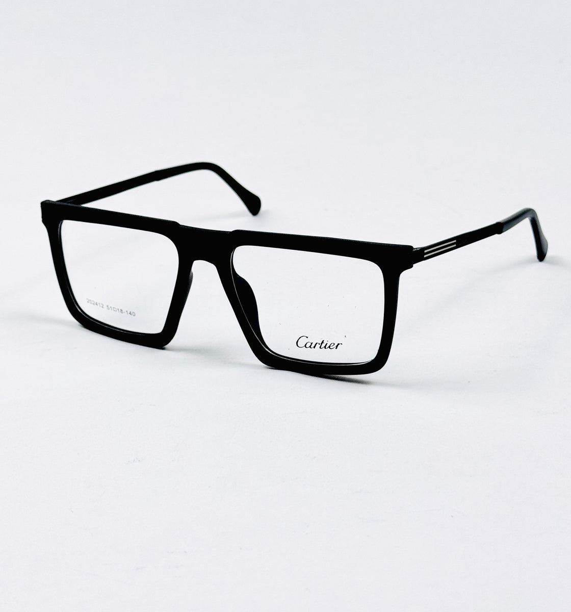 Cartier – 202412 – 51 - Matte Black – Metal - Acetate  – Optics - Unisex