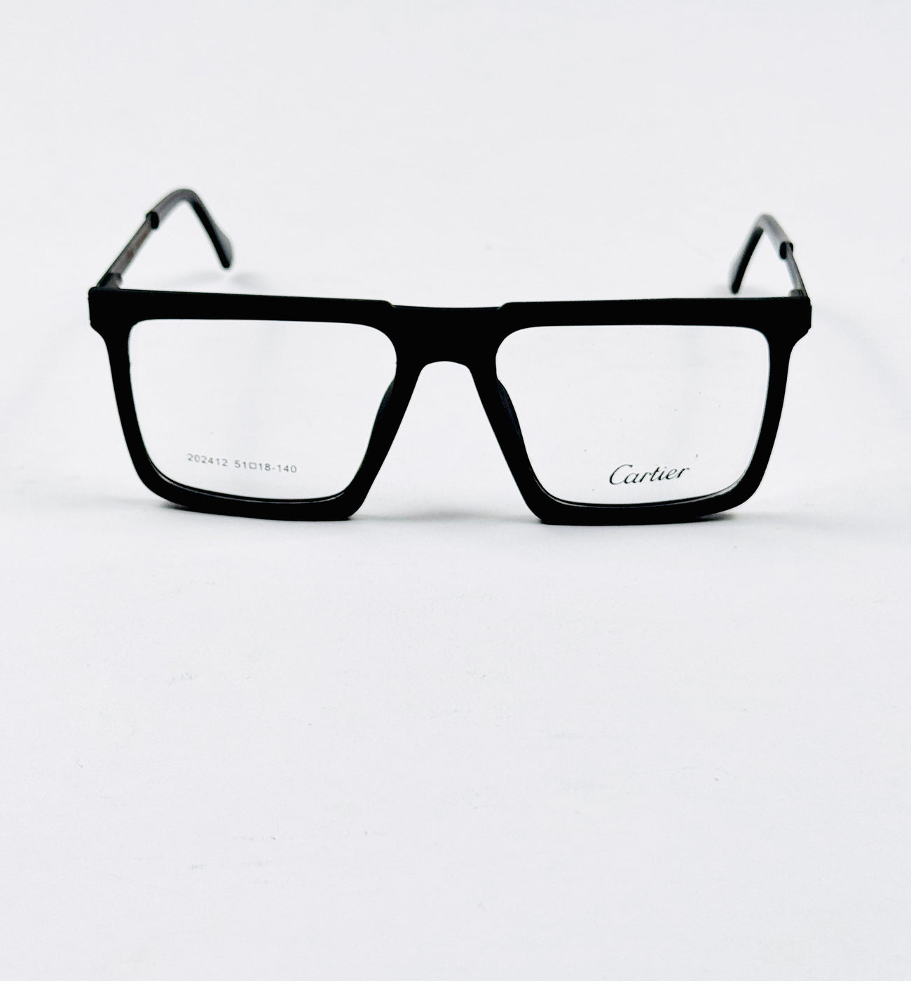 Cartier – 202412 – 51 - Matte Black – Metal - Acetate  – Optics - Unisex