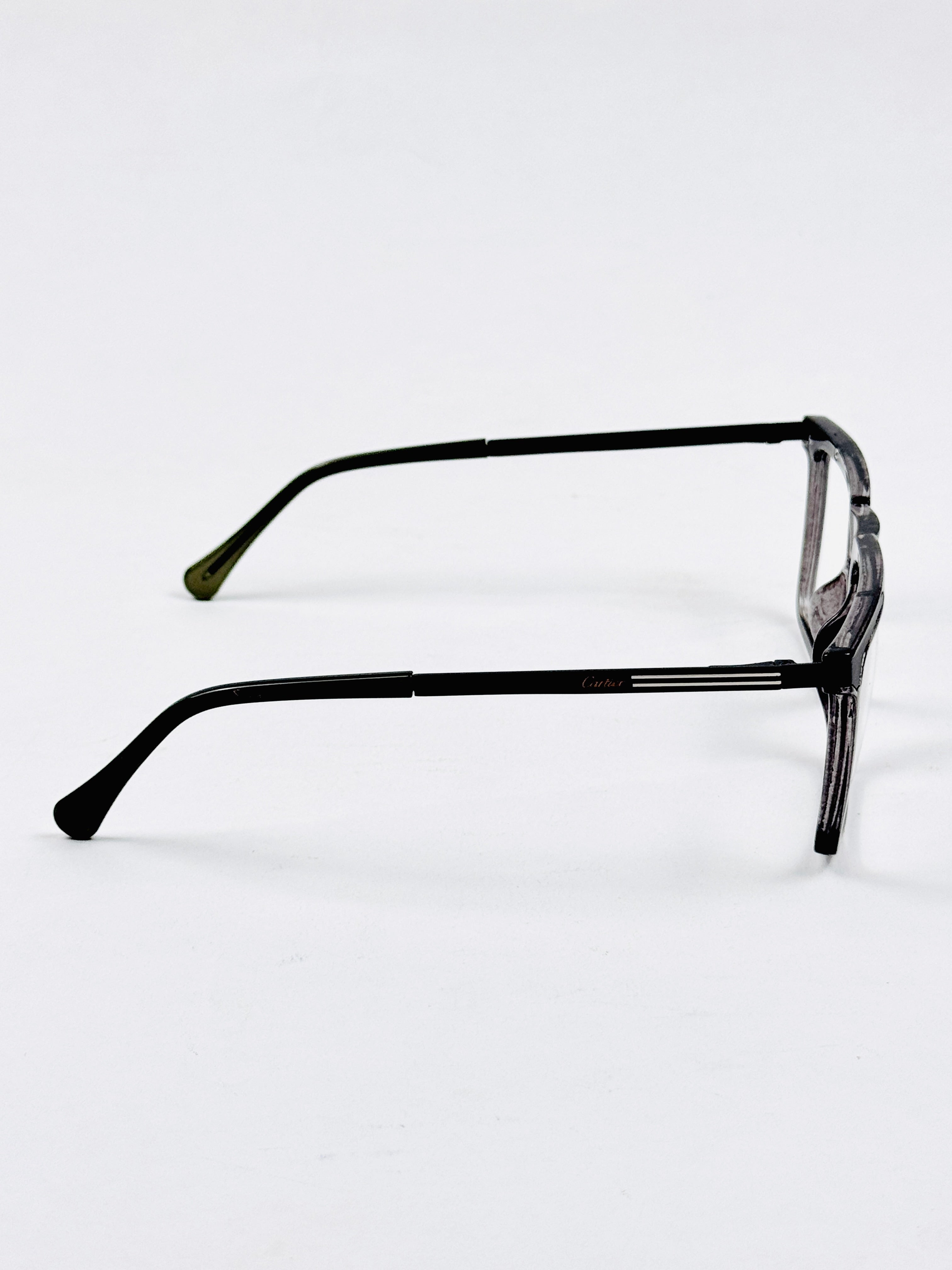 Cartier – 202412 – 51 - Grey – Metal - Acetate  – Optics - Unisex