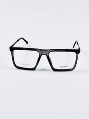 Cartier – 202412 – 51 - Translucent Grey – Metal - Acetate  – Optics - Unisex