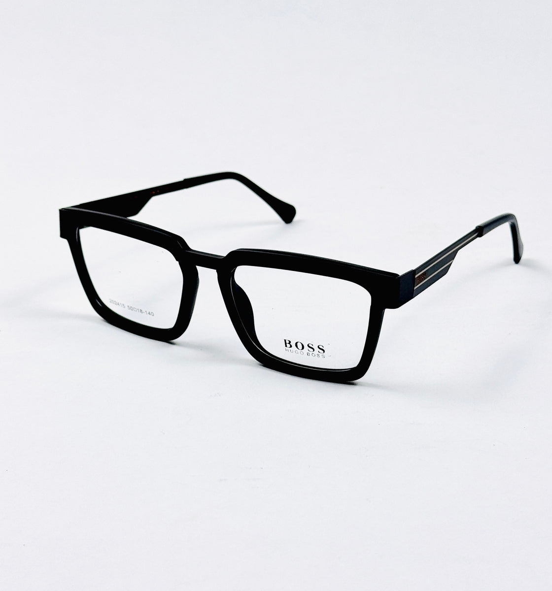 Boss – 202415 – 50 - Black – Metal - Acetate  – Optics - Unisex