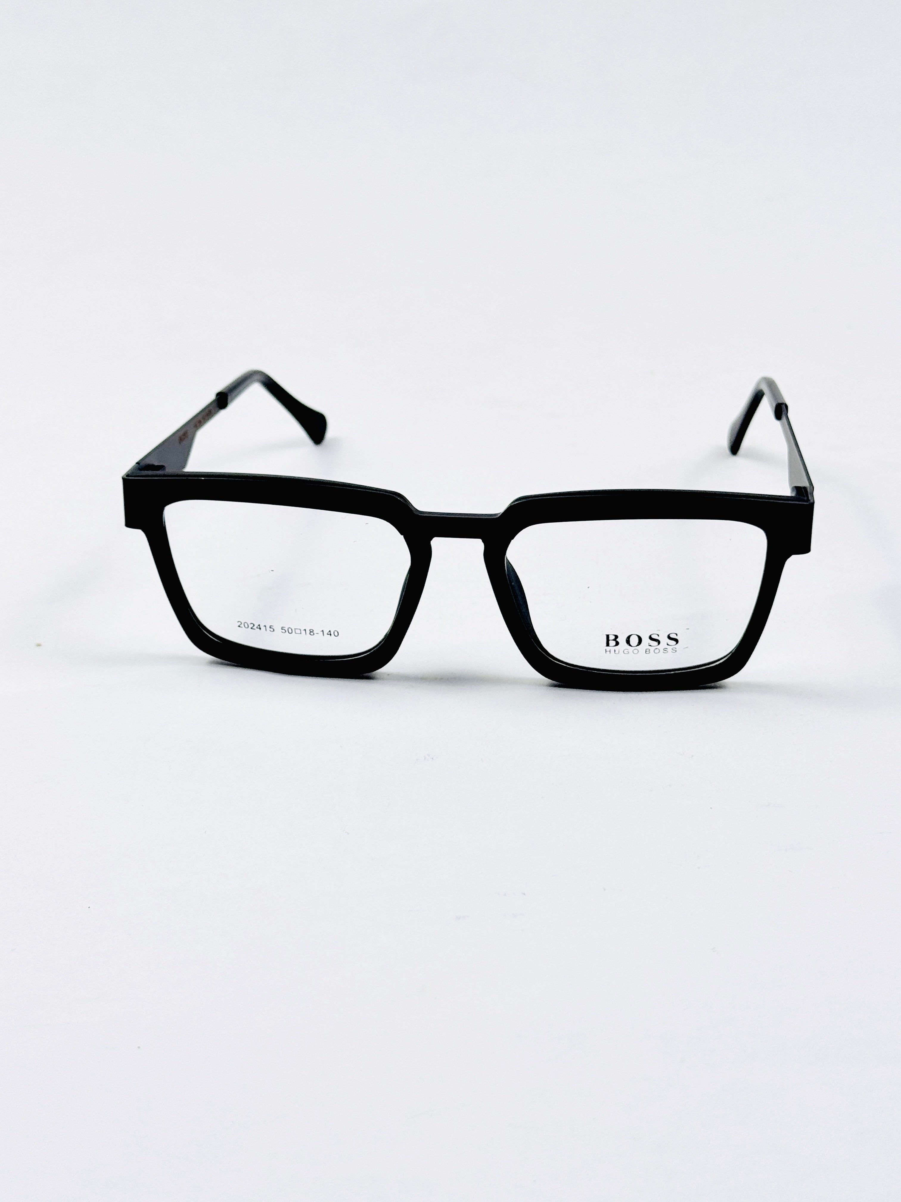 Boss – 202415 – 50 - Black – Metal - Acetate  – Optics - Unisex
