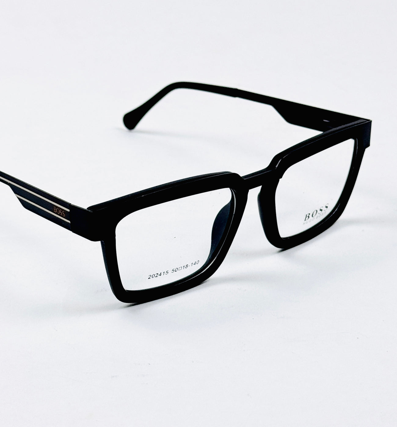 Boss – 202415 – 50 - Black – Metal - Acetate  – Optics - Unisex