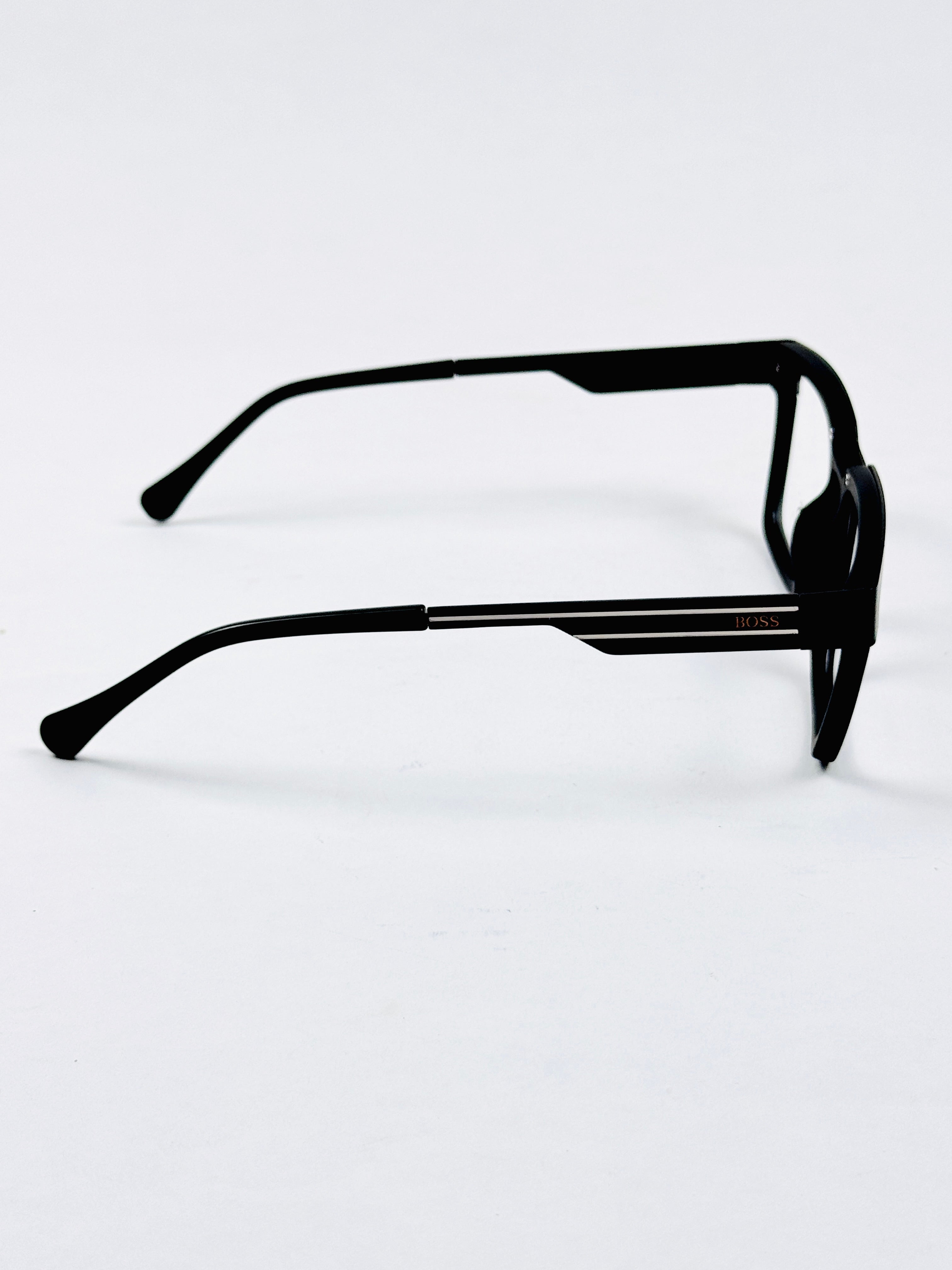 Boss – 202415 – 50 - Black – Metal - Acetate  – Optics - Unisex