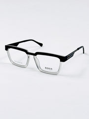 Boss – 202415 – 50 - Black Grey – Metal - Acetate  – Optics - Unisex