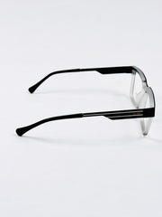 Boss – 202415 – 50 - Black Grey – Metal - Acetate  – Optics - Unisex