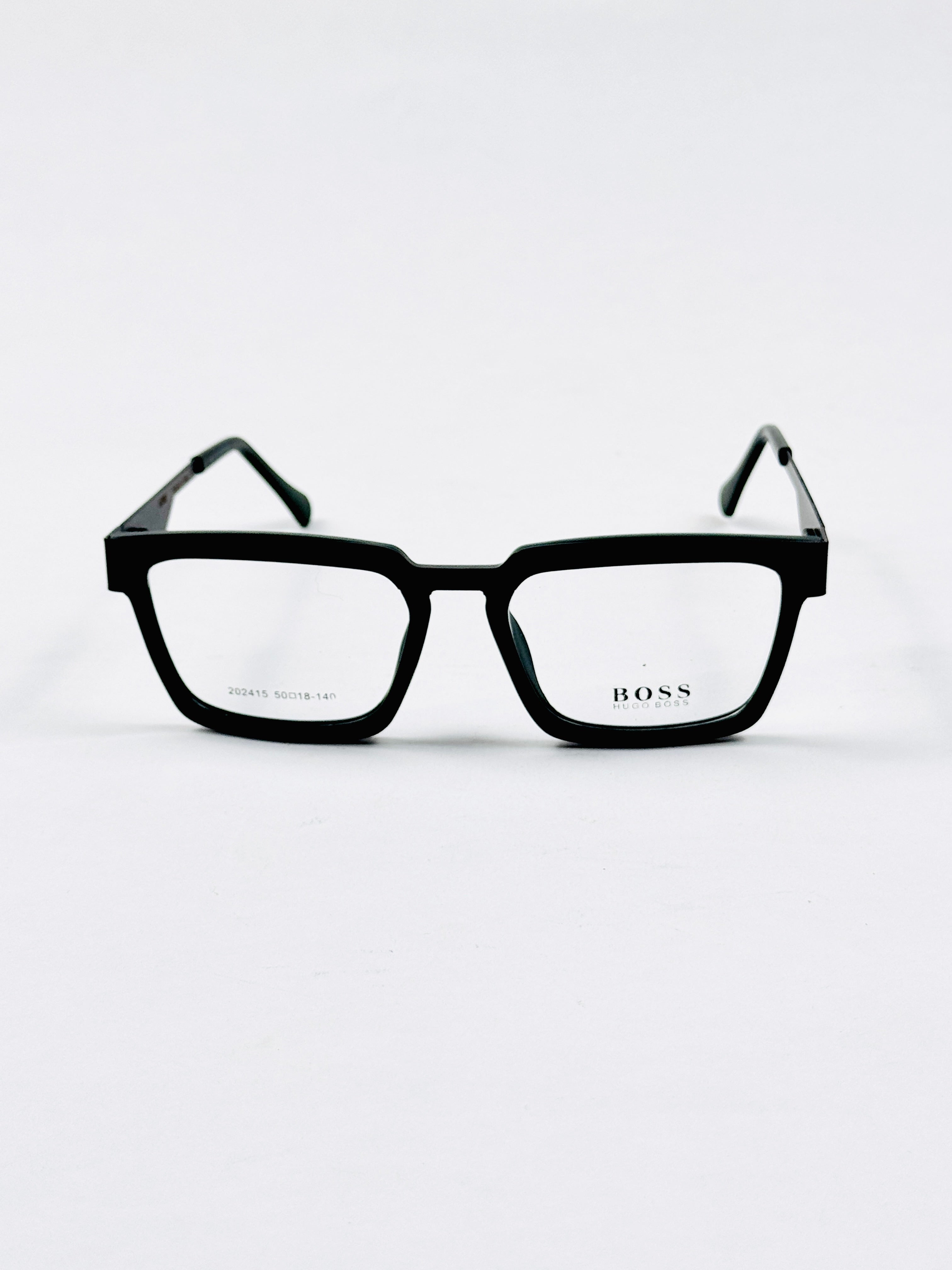 Boss – 202415 – 50 - Black Green – Metal - Acetate  – Optics - Unisex