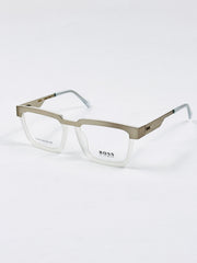 Boss – 202415 – 50 - Silver White – Metal - Acetate  – Optics - Unisex