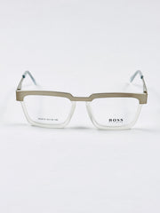 Boss – 202415 – 50 - Silver White – Metal - Acetate  – Optics - Unisex