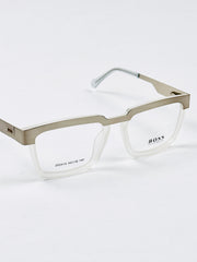 Boss – 202415 – 50 - Silver White – Metal - Acetate  – Optics - Unisex