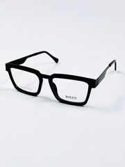 Boss – 202415 – 50 - Black – Metal - Acetate  – Optics - Unisex