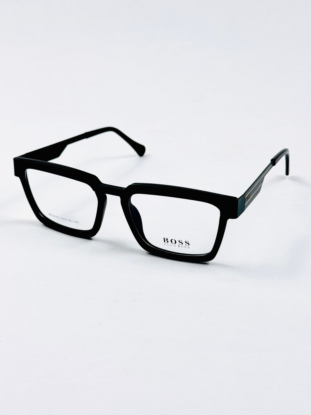 Boss – 202415 – 50 - Black – Metal - Acetate  – Optics - Unisex