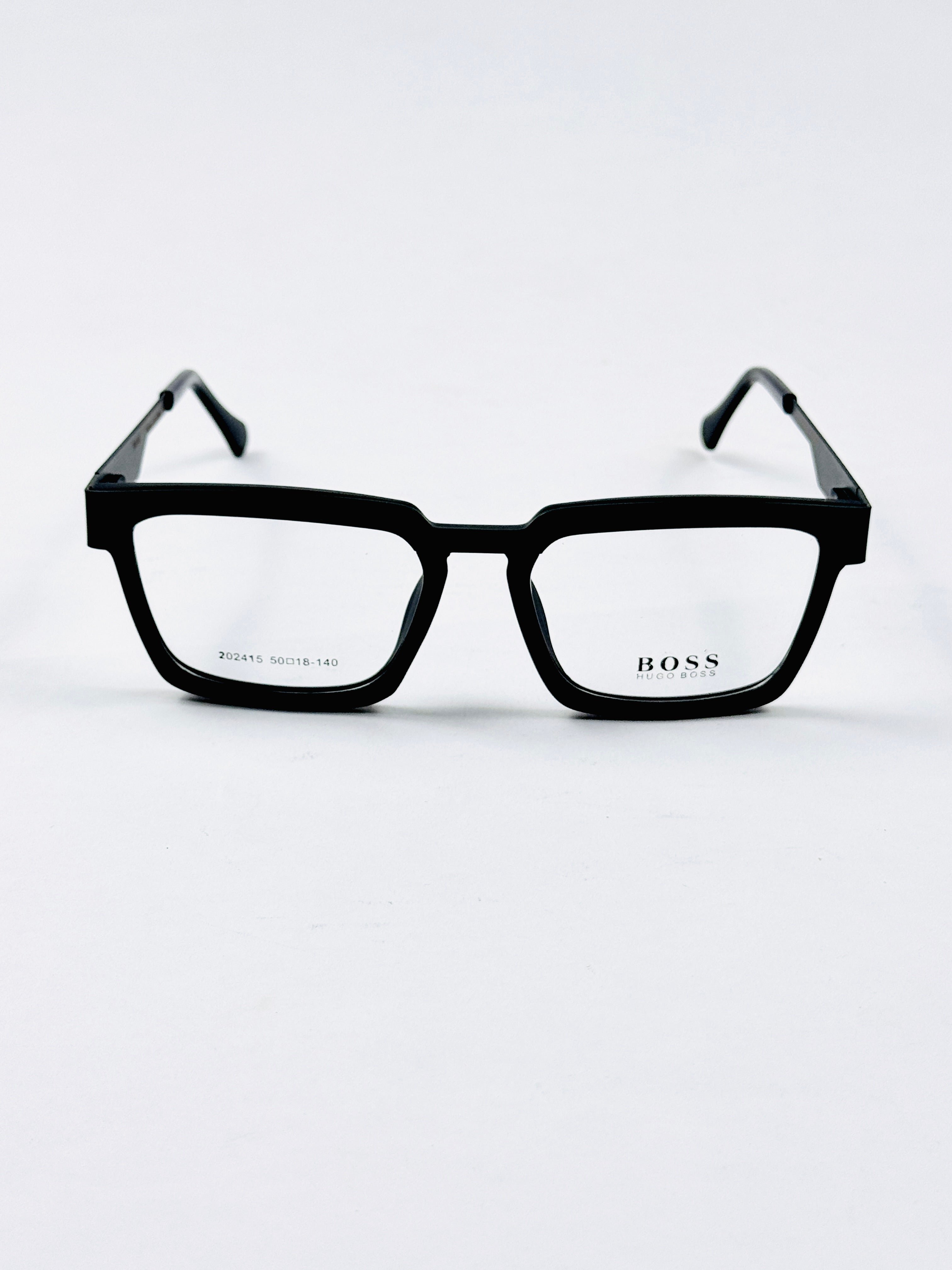 Boss – 202415 – 50 - Black – Metal - Acetate  – Optics - Unisex