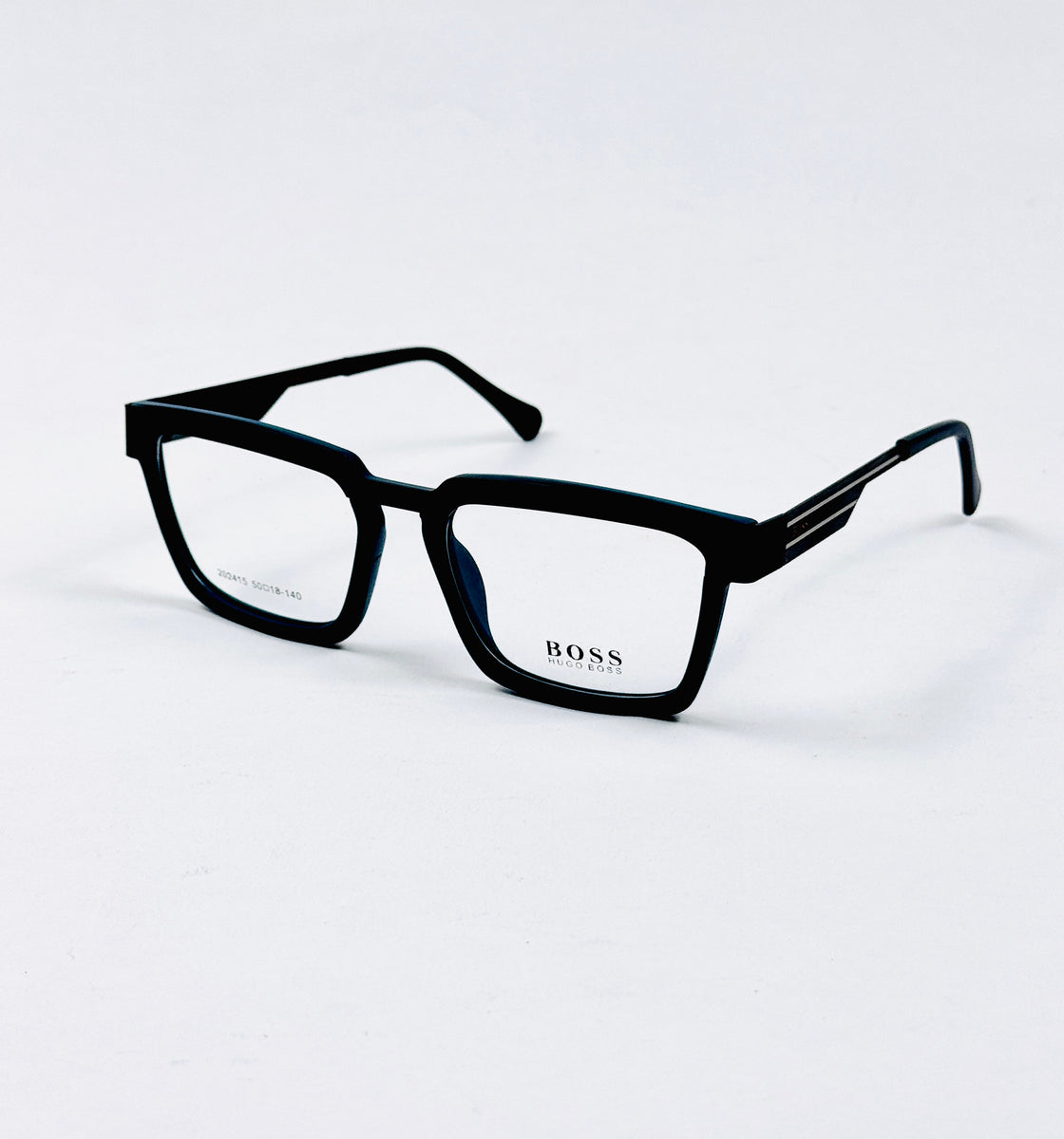 Boss – 202415 – 50 - Black Blue – Metal - Acetate  – Optics - Unisex