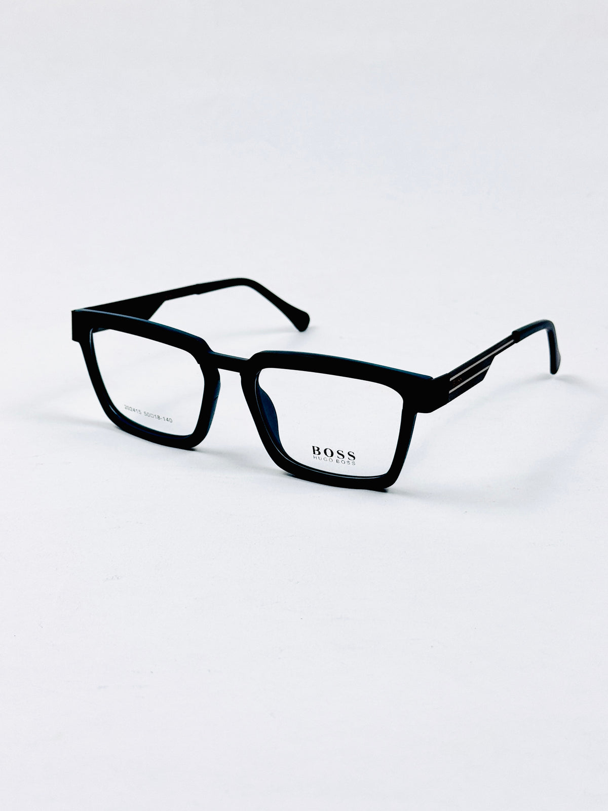 Boss – 202415 – 50 - Black Blue – Metal - Acetate  – Optics - Unisex