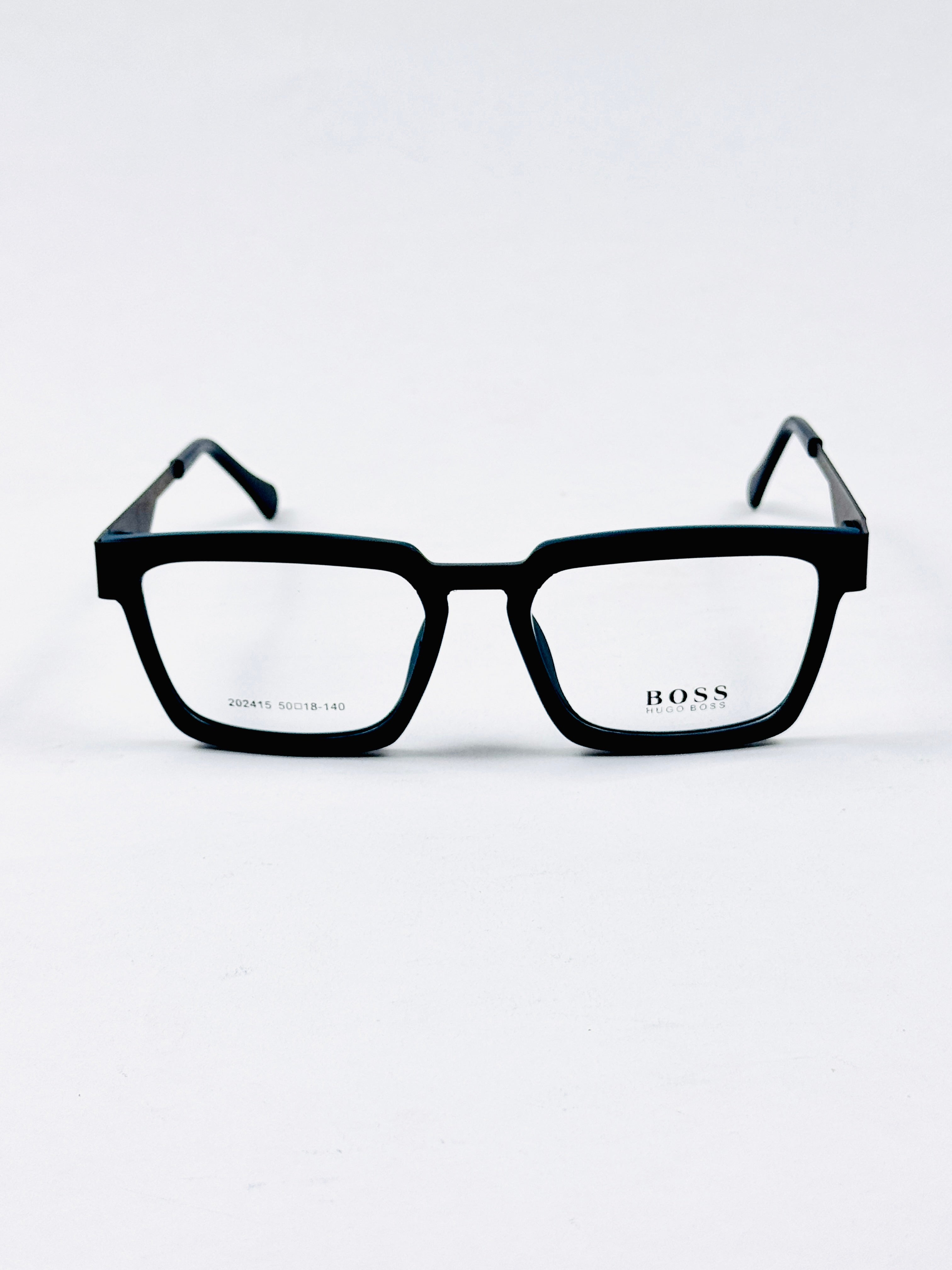 Boss – 202415 – 50 - Black Blue – Metal - Acetate  – Optics - Unisex