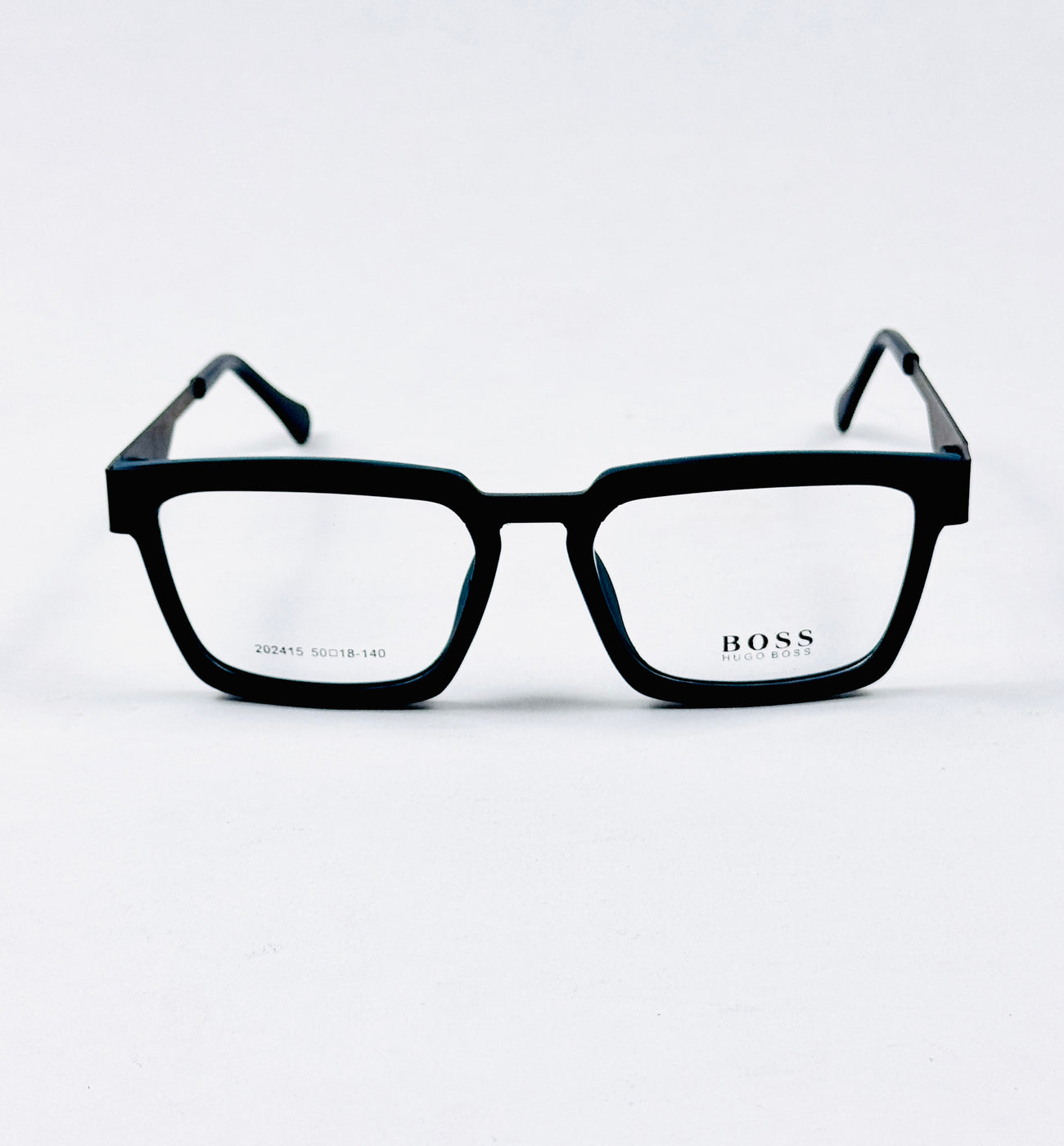 Boss – 202415 – 50 - Black Blue – Metal - Acetate  – Optics - Unisex
