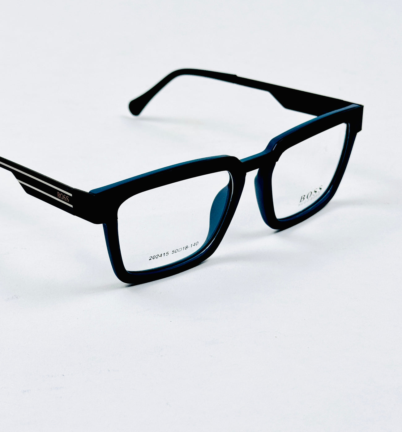 Boss – 202415 – 50 - Black Blue – Metal - Acetate  – Optics - Unisex