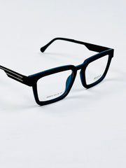 Boss – 202415 – 50 - Black Blue – Metal - Acetate  – Optics - Unisex