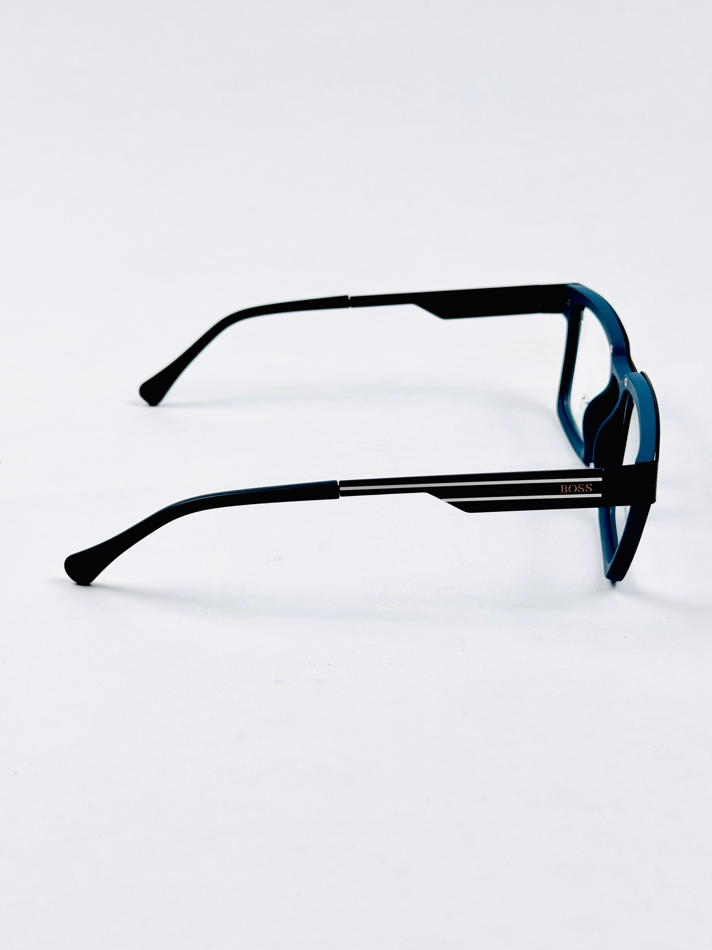 Boss – 202415 – 50 - Black Blue – Metal - Acetate  – Optics - Unisex