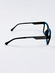 Boss – 202415 – 50 - Black Blue – Metal - Acetate  – Optics - Unisex