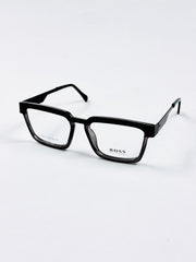 Boss – 202415 – 50 - Black Grey – Metal - Acetate  – Optics - Unisex