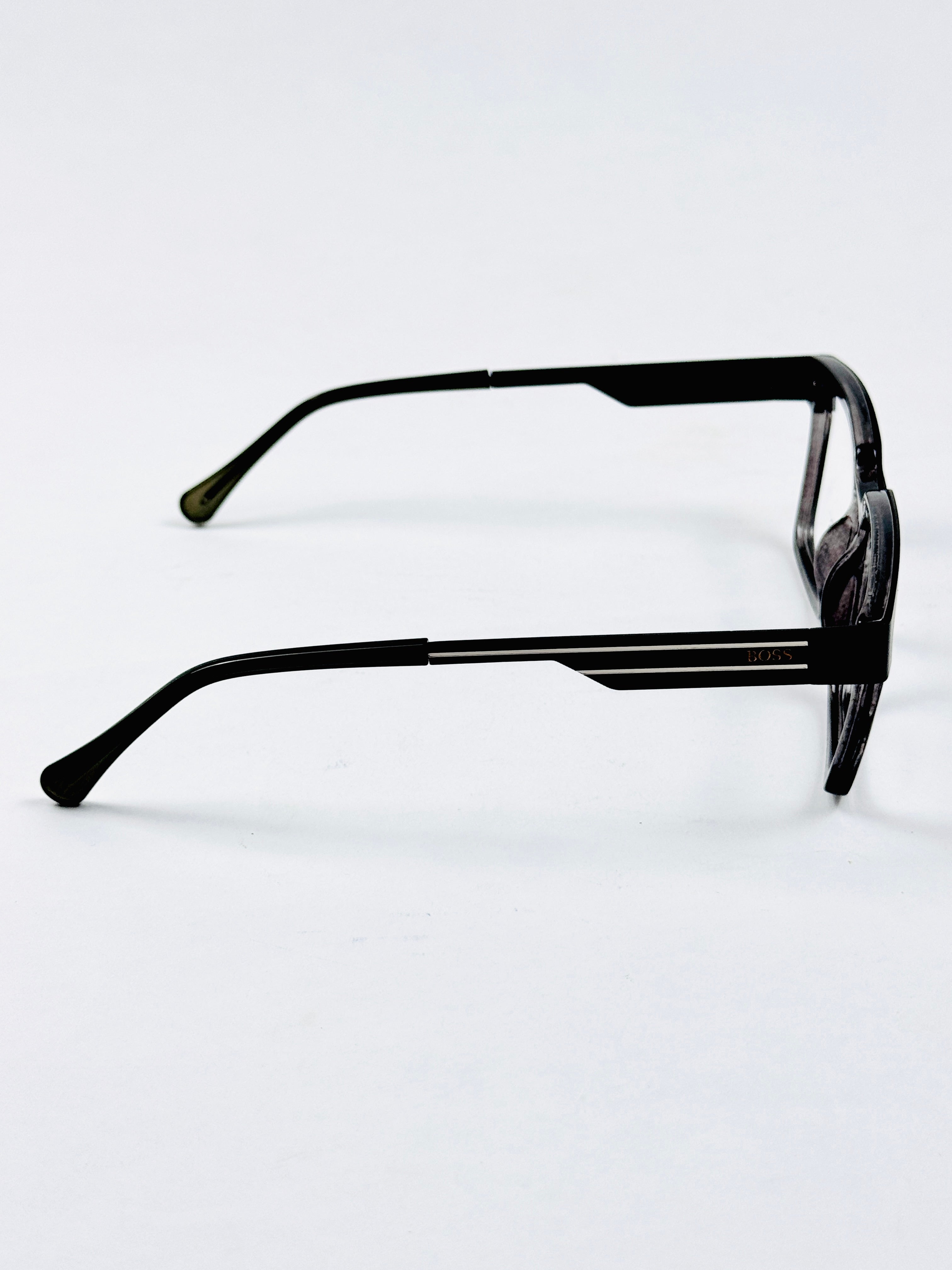 Boss – 202415 – 50 - Black Grey – Metal - Acetate  – Optics - Unisex
