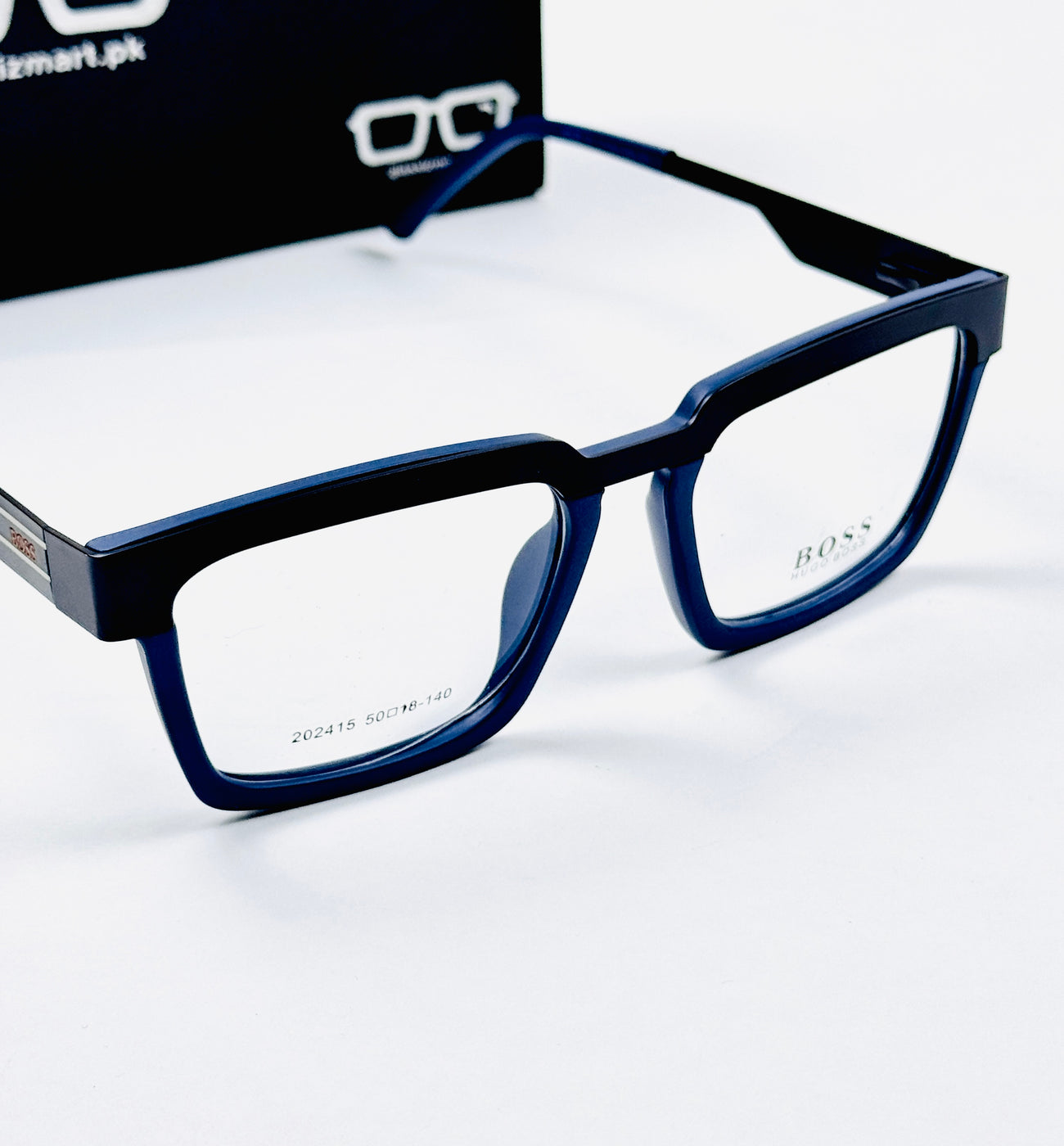Boss – 202415 – 50 - Blue – Metal - Acetate  – Optics - Unisex