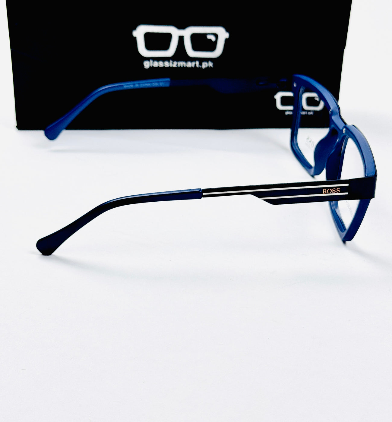 Boss – 202415 – 50 - Blue – Metal - Acetate  – Optics - Unisex