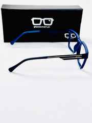 Boss – 202415 – 50 - Blue – Metal - Acetate  – Optics - Unisex