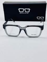 Prada – 202411 – 50 - Black Grey – Metal - Acetate  – Optics - Unisex