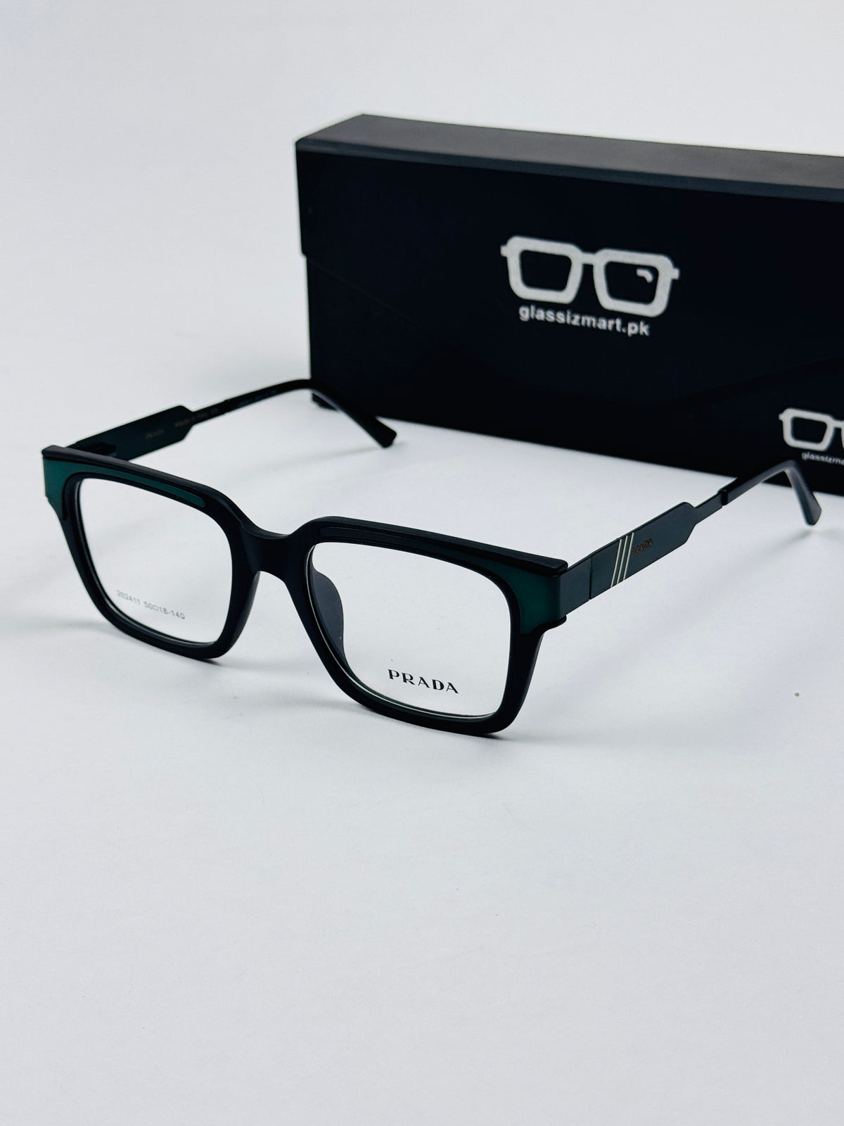 Prada – 202411 – 50 - Blue – Metal - Acetate  – Optics - Unisex