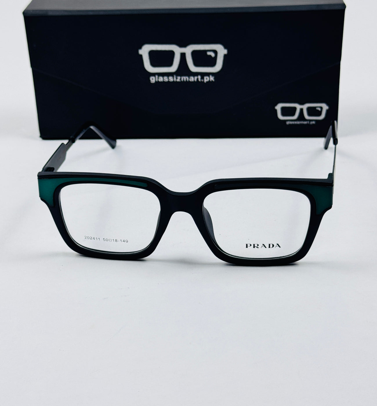 Prada – 202411 – 50 - Blue – Metal - Acetate  – Optics - Unisex