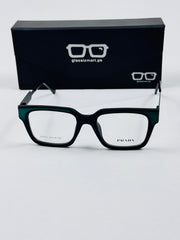 Prada – 202411 – 50 - Blue – Metal - Acetate  – Optics - Unisex