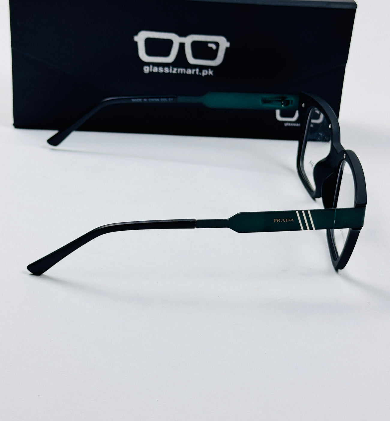 Prada – 202411 – 50 - Blue – Metal - Acetate  – Optics - Unisex