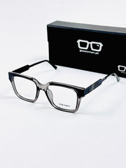 Prada – 202411 – 50 - Black Grey – Metal - Acetate  – Optics - Unisex