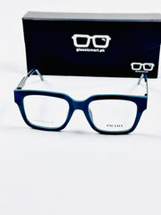 Prada – 202411 – 50 - Black Green – Metal - Acetate  – Optics - Unisex