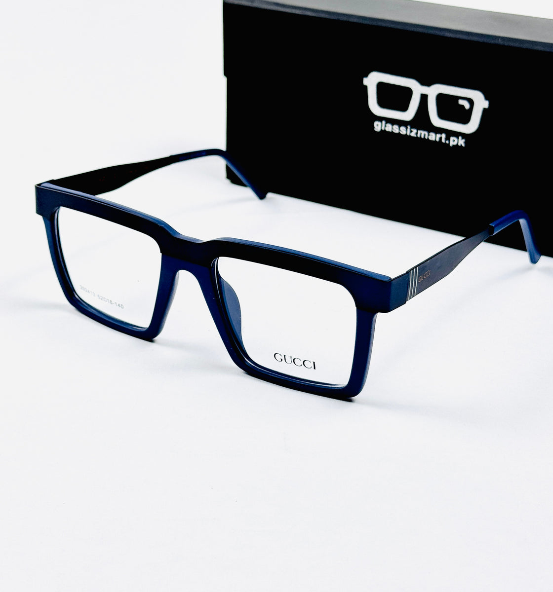 Gucci – 202413 – 52 - Blue – Metal - Acetate  – Optics - Unisex