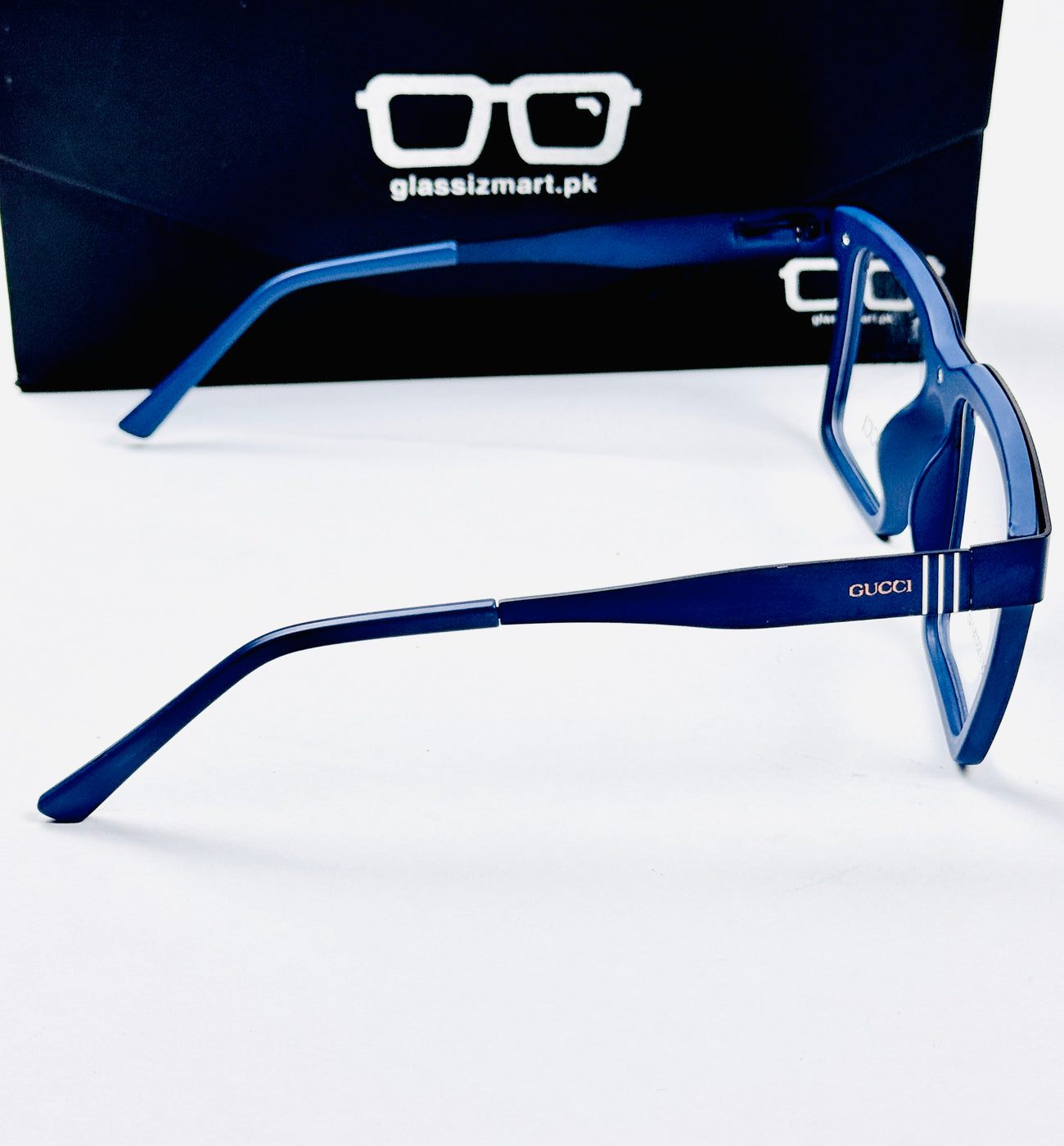 Gucci – 202413 – 52 - Blue – Metal - Acetate  – Optics - Unisex