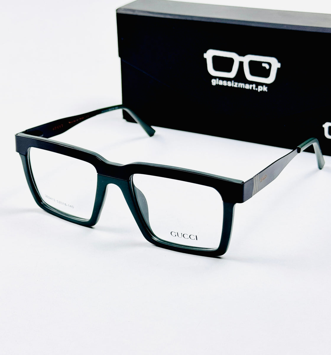 Gucci – 202413 – 52 - Green – Metal - Acetate  – Optics - Unisex