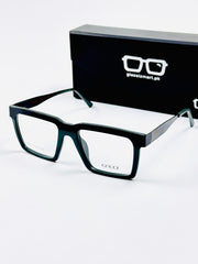 Gucci – 202413 – 52 - Green – Metal - Acetate  – Optics - Unisex