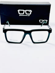 Gucci – 202413 – 52 - Green – Metal - Acetate  – Optics - Unisex
