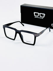 Gucci – 202413 – 52 - Grey – Metal - Acetate  – Optics - Unisex