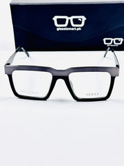 Gucci – 202413 – 52 - Grey – Metal - Acetate  – Optics - Unisex