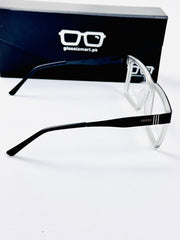 Gucci – 202413 – 52 - Translucent White – Metal - Acetate  – Optics - Unisex