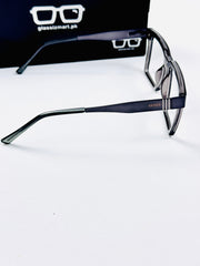 Gucci – 202413 – 52 - Black Grey – Metal - Acetate  – Optics - Unisex