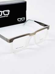 Gucci – 202413 – 52 - Silver White – Metal - Acetate  – Optics - Unisex