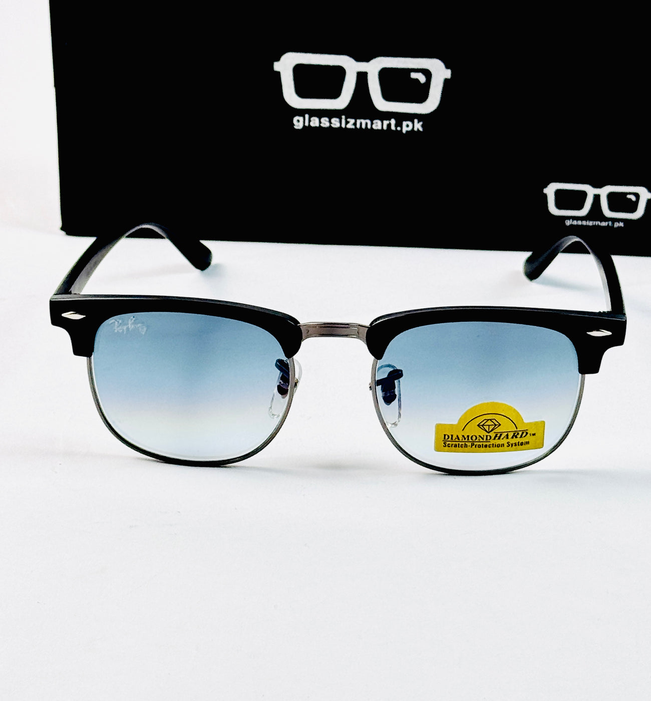 RayBan – 3016 – 51 – Black Blue –  Metal - Sunglasses – Unisex