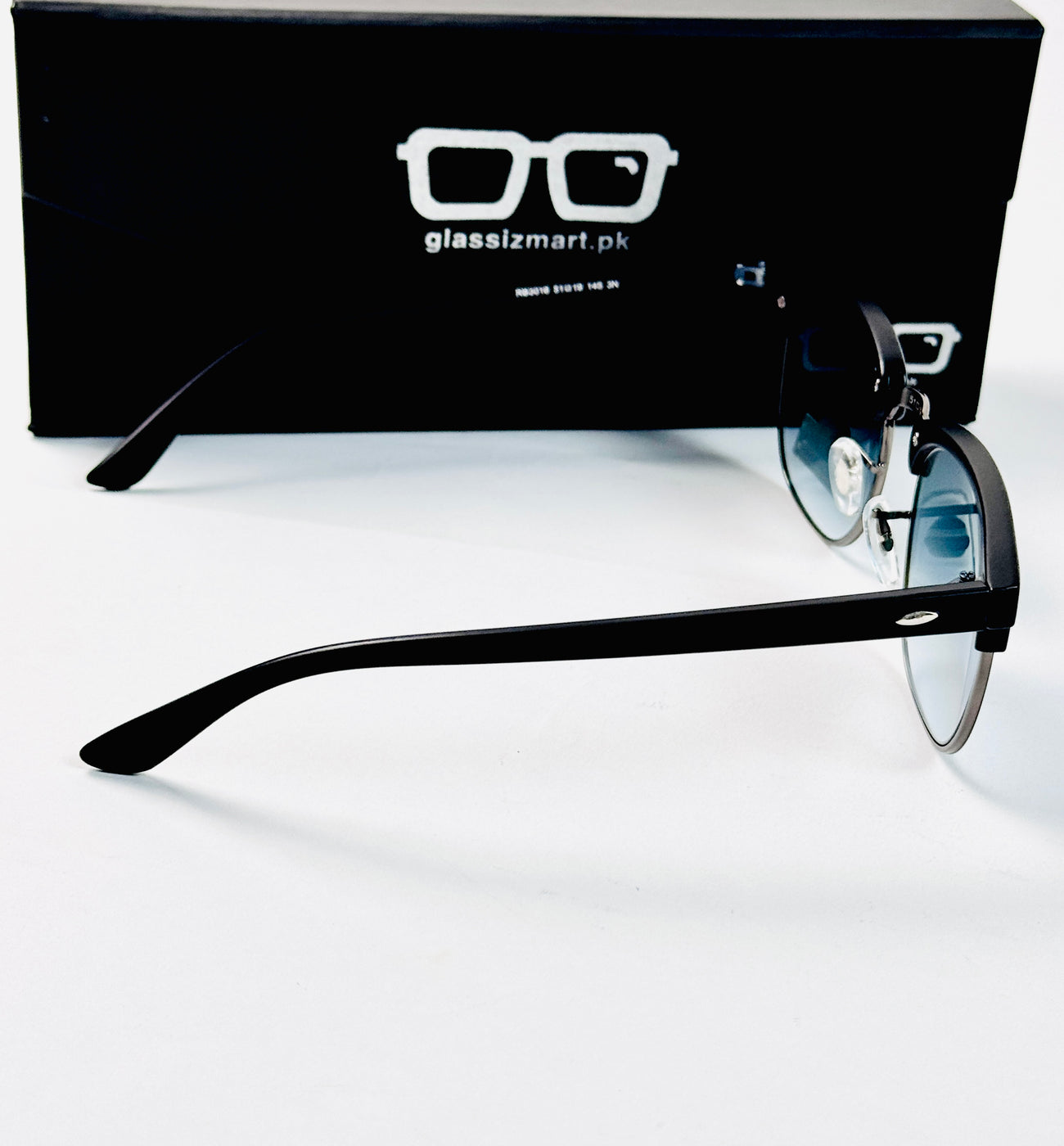RayBan – 3016 – 51 – Black Blue –  Metal - Sunglasses – Unisex